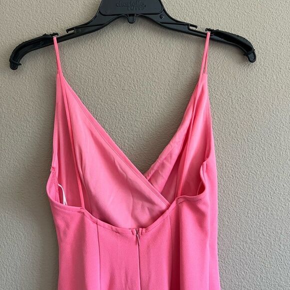 NWT Hello Molly Quiet Dancer Midi Dress in Pink - Picture 11 of 15